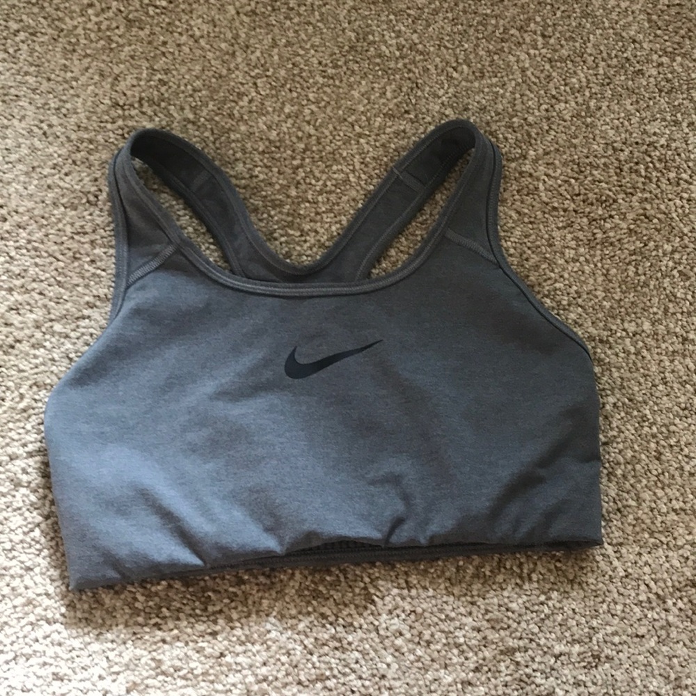 Nike Grey Sports Bra (M)